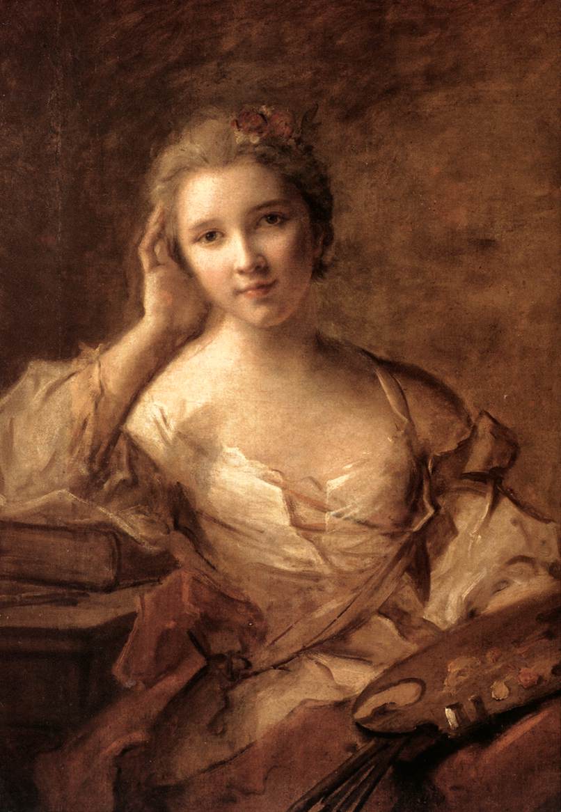 Portrait of a Young Woman Painter sg